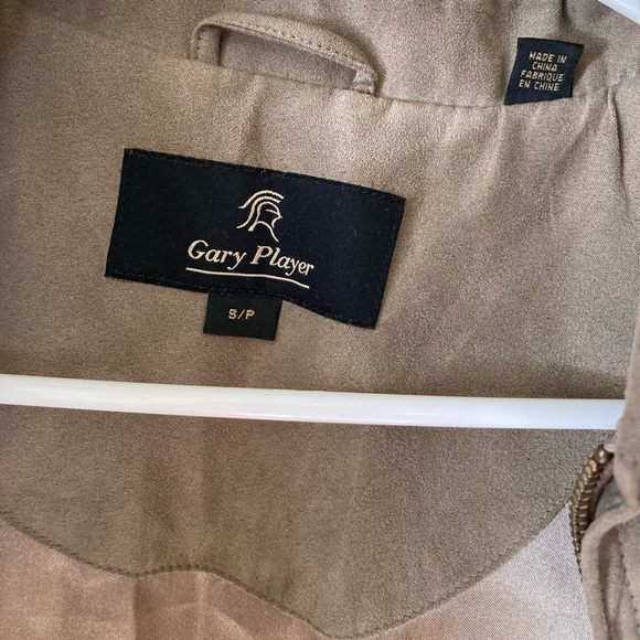 Gary Player Poly Suede Bomber Jacket - Picture 2 of 5